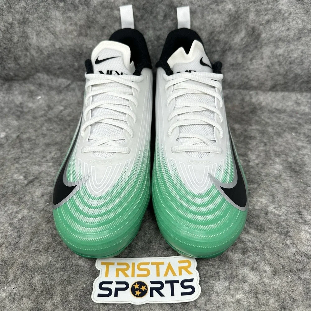 Nike Vapor Speed 3 Football Cleats Mens Size 10 White Stadium Green HM8849-100